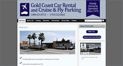 Desktop Screenshot of goldcoastcruiseandflyparking.com